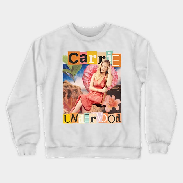 Carrie vintage Crewneck Sweatshirt by Fracture Traveling